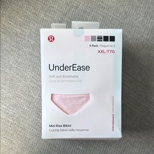 Lululemon UnderEase Mid-Rise Bikini 5 pack ~NEW~